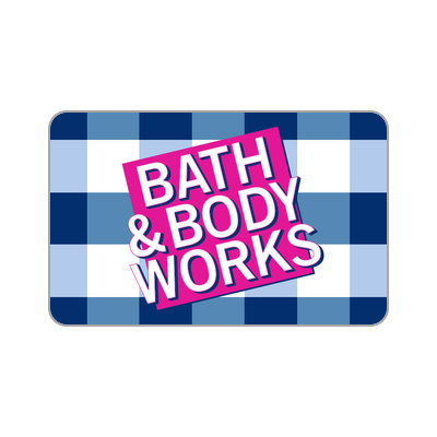 BATH & BODY WORKS<sup>&reg;</sup> $25 Gift Card – Indulge yourself with luxurious fragrances, beauty and home décor products, accessories, and more.